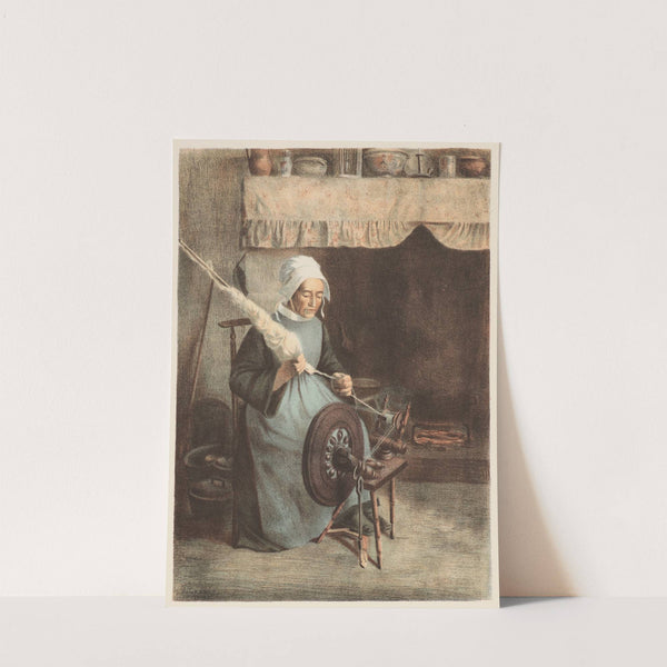 L’Aieule (Woman Spinning) by Jeanne Granes