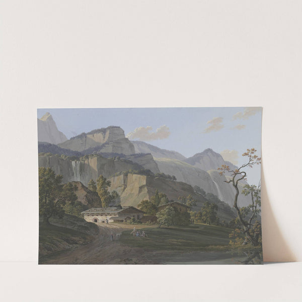 L'Aiguille du Veron by Jean-Antoine Linck