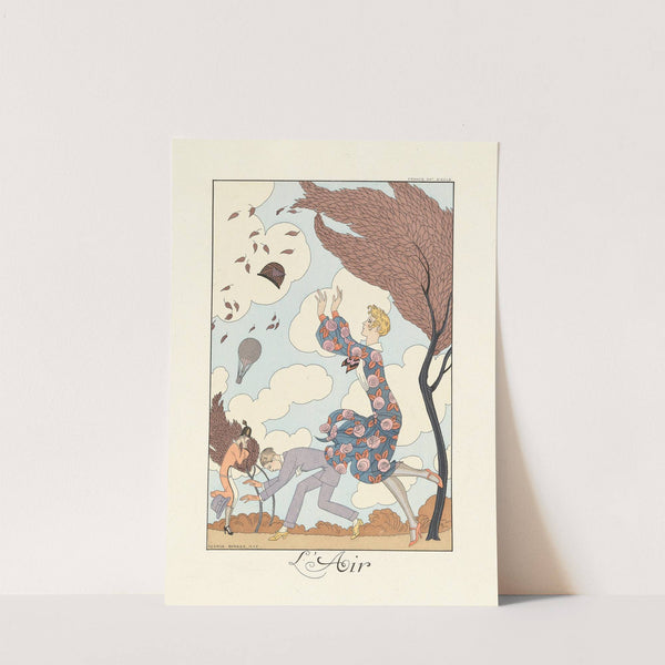 L’Air (Air) (1922–1926) by George Barbier