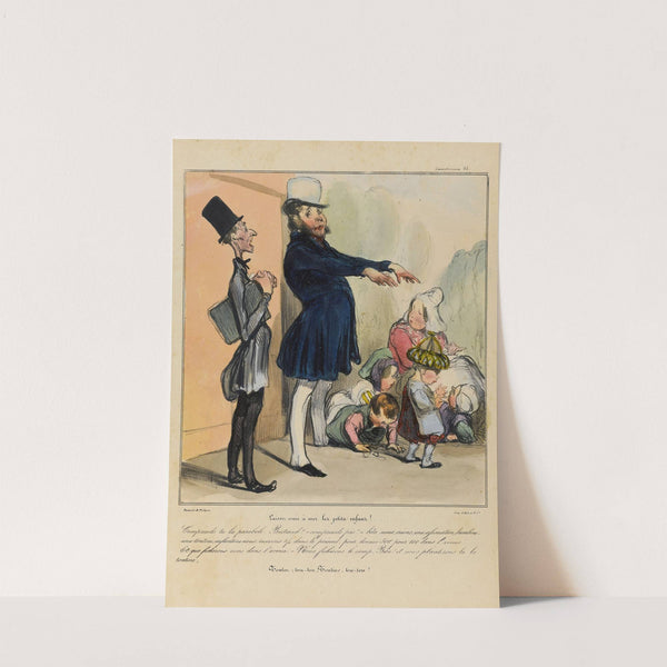 Laissez venir à moi les petits enfants (1836-1838) by Honoré Daumier