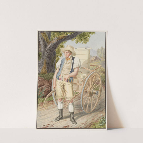 Laitier des Environs de Berne (1805) by Johann Georg Volmar