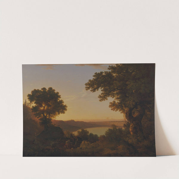 Lake Albano, Italy by Thomas Jones