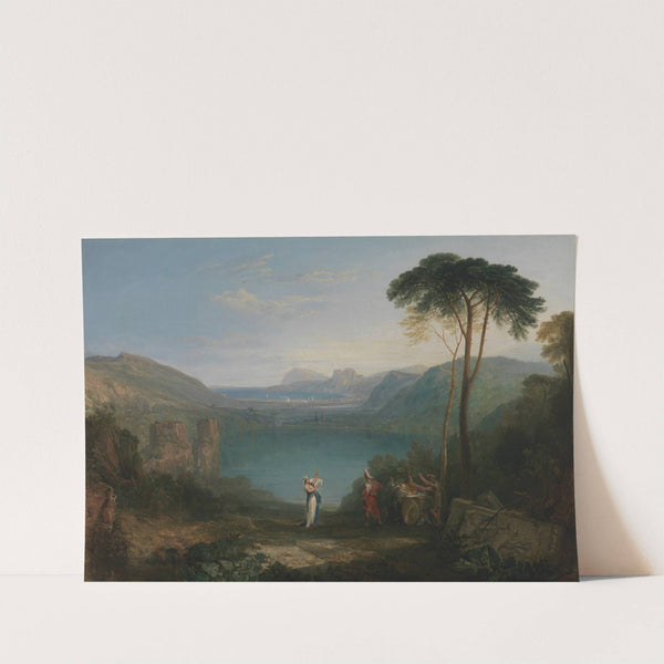 Lake Avernus: Aeneas and the Cumaean Sybil by Joseph Mallord William Turner
