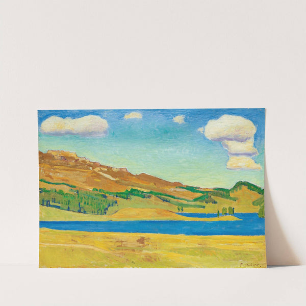 Lake Champfèr by Ferdinand Hodler