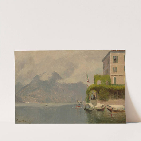 Lake Como, Italy (1869) by Jervis McEntee