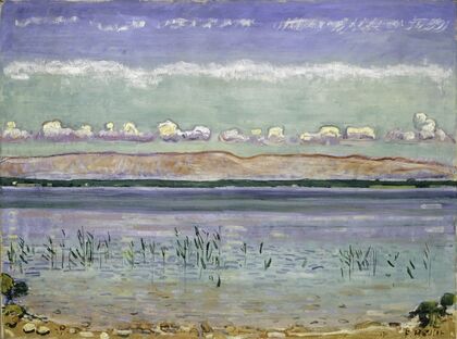 Lake Geneva With Jura Hills