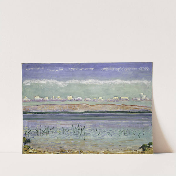 Lake Geneva With Jura Hills (1911) by Ferdinand Hodler