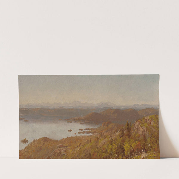 Lake George from Buck Mountain by Sanford Robinson Gifford