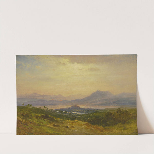 Lake Maggiore (1856) by Carl Morgenstern