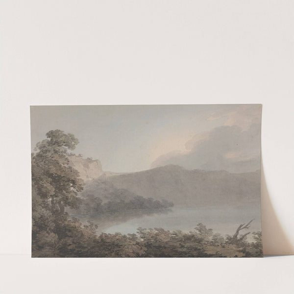 Lake of Vico Between Rome and Florence by John Robert Cozens