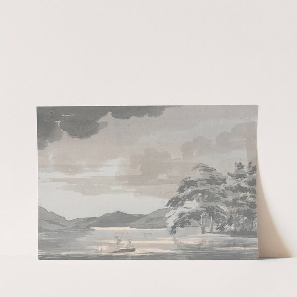 Lake Scene by Paul Sandby