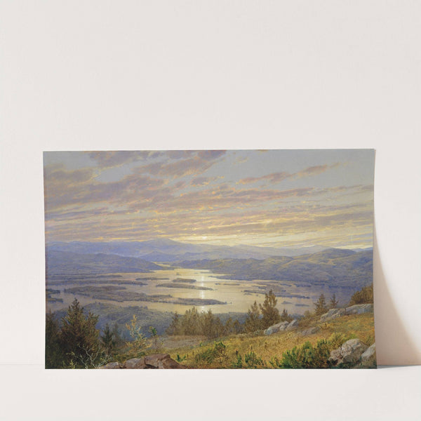 Lake Squam from Red Hill (1874) by William Trost Richards
