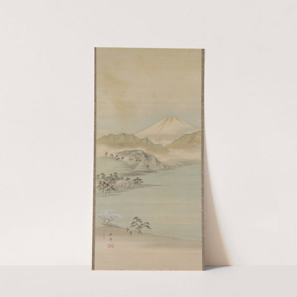 Lake Suwa (c. 1832-58) by Andō Hiroshige