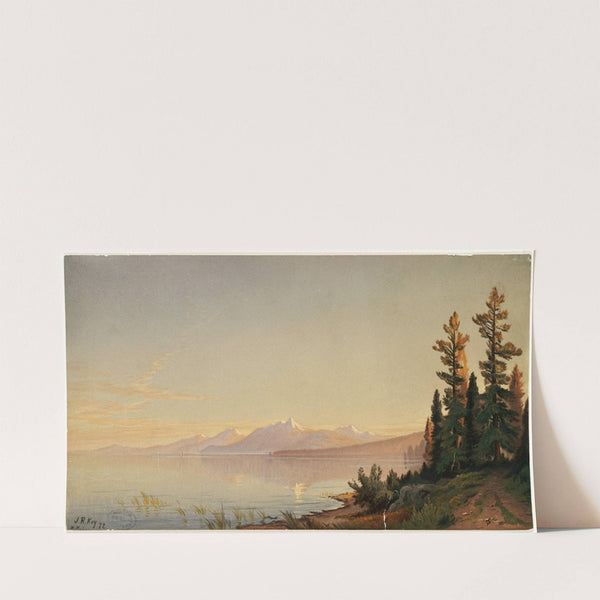 Lake Tahoe, Looking Southwest (1873) by John Ross Key