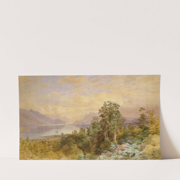 Lake Te Anau (1888) by John Gully