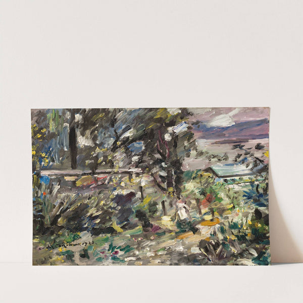 Lake Walchen, Silver Path (1923) by Lovis Corinth