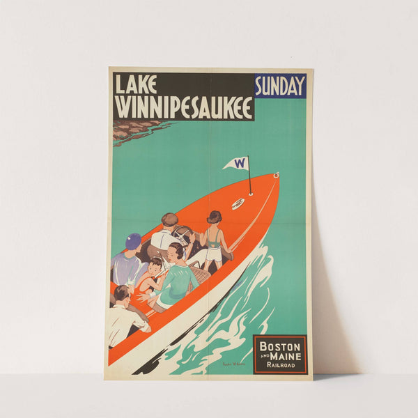 Lake Winnipesaukee Sunday by Charles W. Holmes