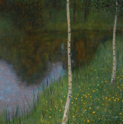 Lakeshore With Birches