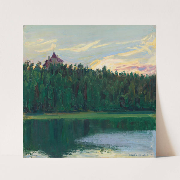 Lakeside Landscape (1911) by Akseli Gallen-Kallela