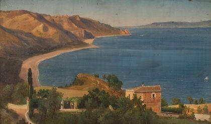 Lakeside landscape
