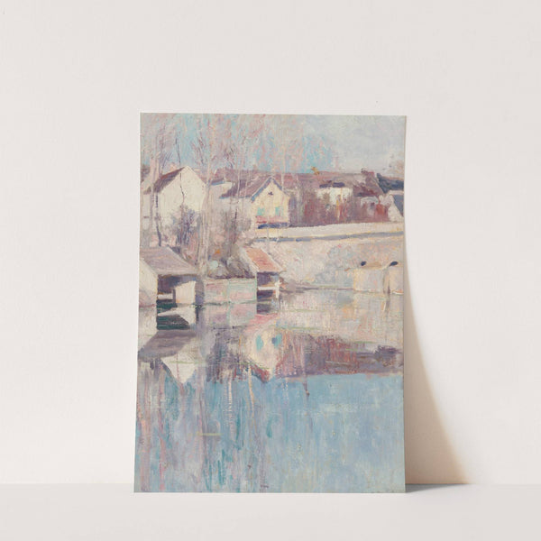 Lakeside Reflections by Edward Wilbur Dean Hamilton