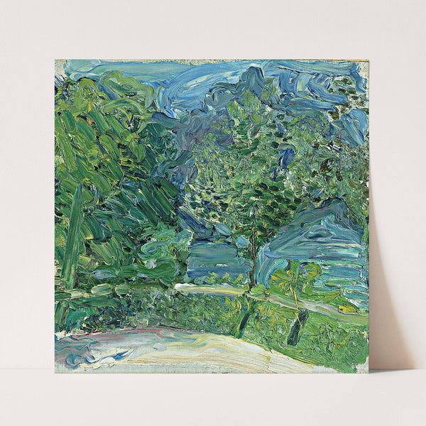 Lakeside Road near Gmunden by Richard Gerstl