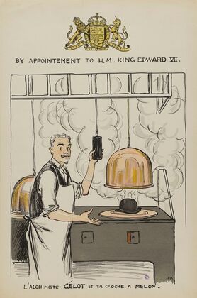 L’alchimiste Gélot et sa cloche à melon