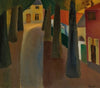 L’allée du château à Bachte-Maria-Leerne (1923)