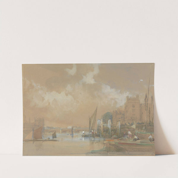 Lambeth (1861) by David Roberts