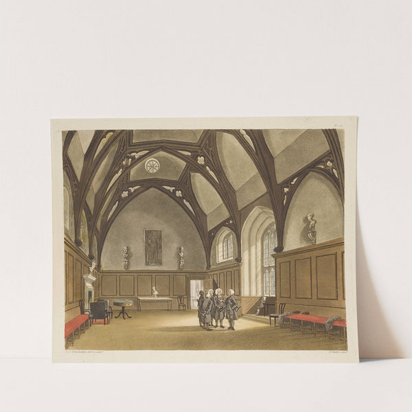 Lambeth Palace (1808) by Thomas Rowlandson