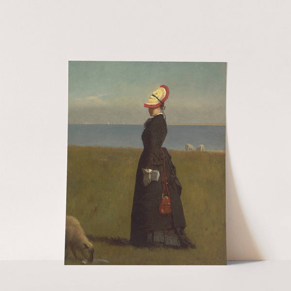 Lambs, Nantucket (1874) by Eastman Johnson