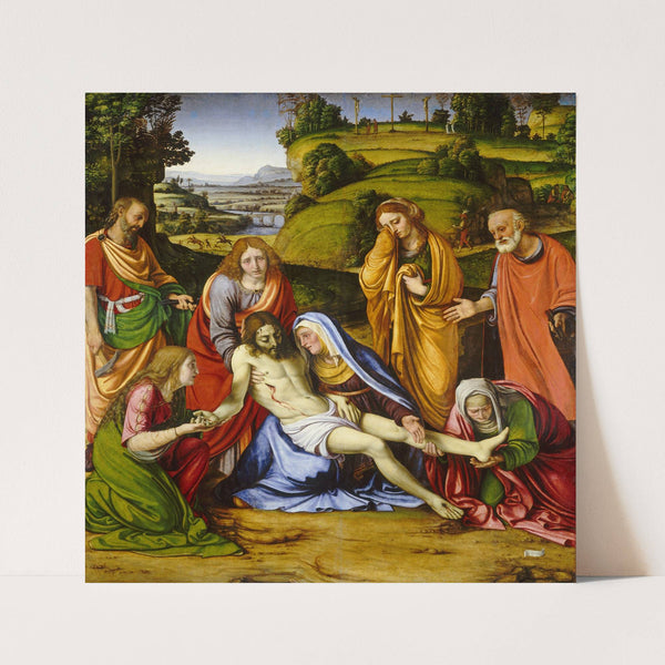 Lamentation by Andrea Solario