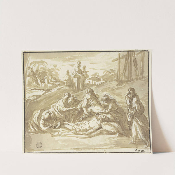 Lamentation of Christ by Matteo Rosselli