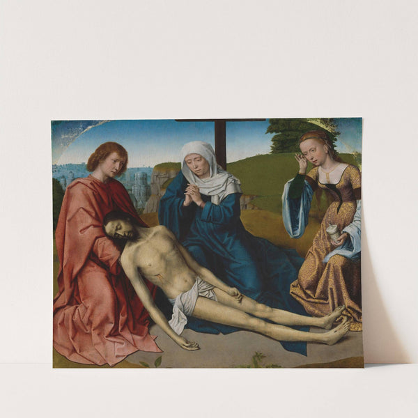 Lamentation over the Body of Christ by Gerard David