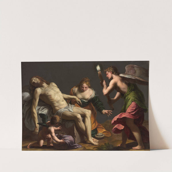 Lamentation over the body of Christ (c. 1645–50) by Alessandro Turchi