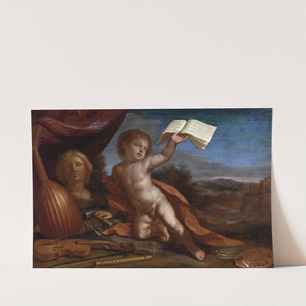 L'amore virtuoso by Guercino