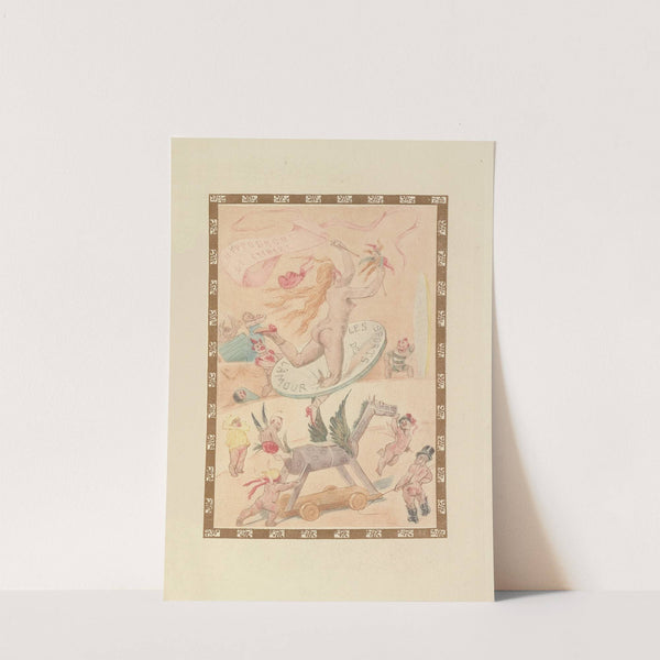 L’Amour comme un Sports (1896) by Félicien Rops