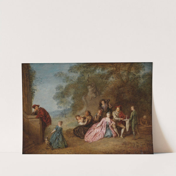 L'amour Et Le Badinage by Jean-Baptiste Pater