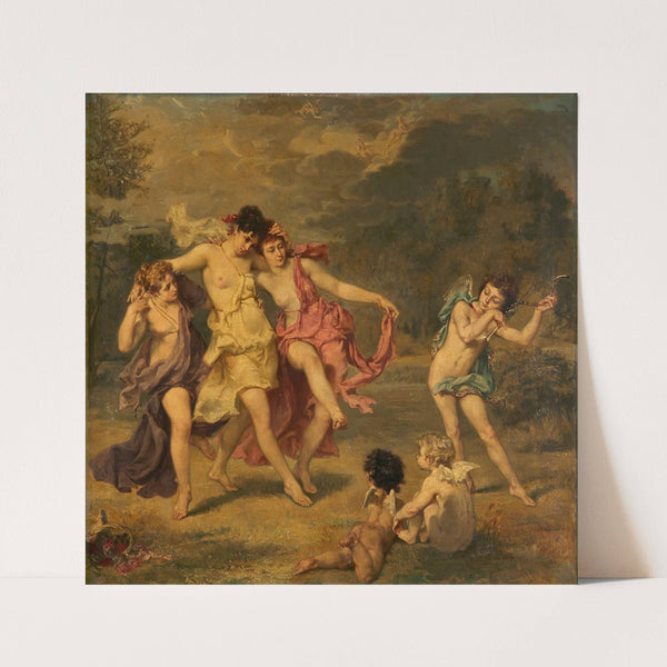 L’Amour Ménétrier (1877) by Sarah Paxton Ball Dodson