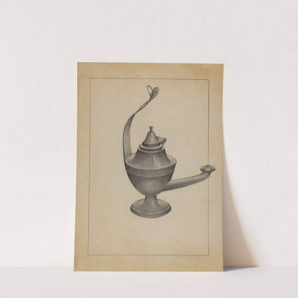 Lamp by Herman Bader