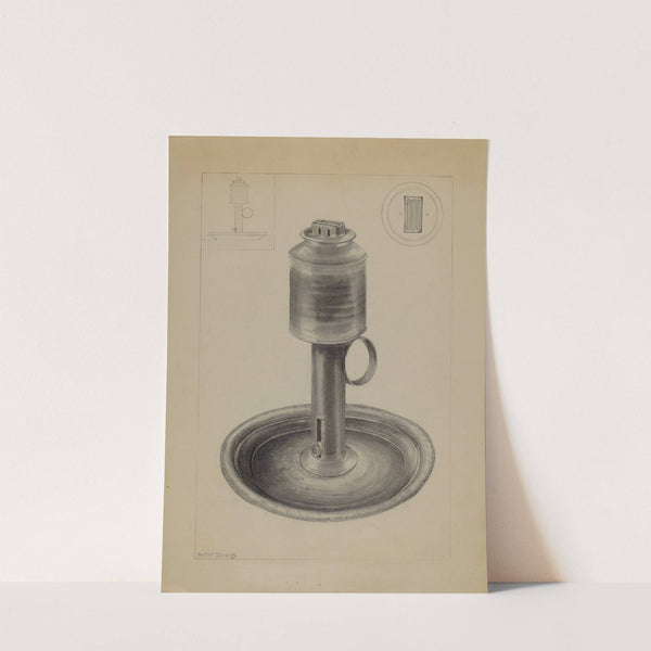 Lamp (c. 1936) by Hester Duany