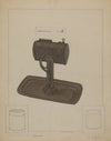 Lamp and Tallow Strainer