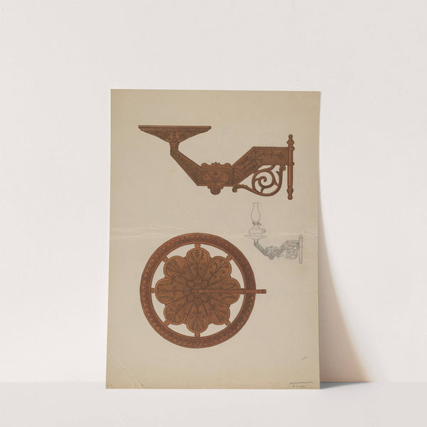 Lamp Bracket by Marie Famularo