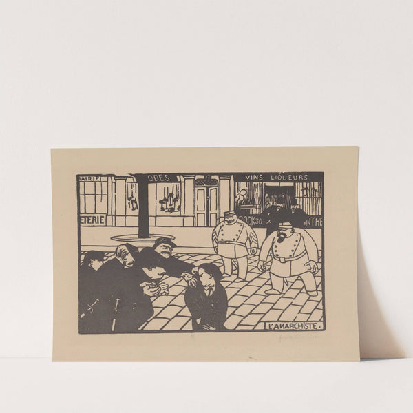 L’anarchiste (1892) by Félix Vallotton