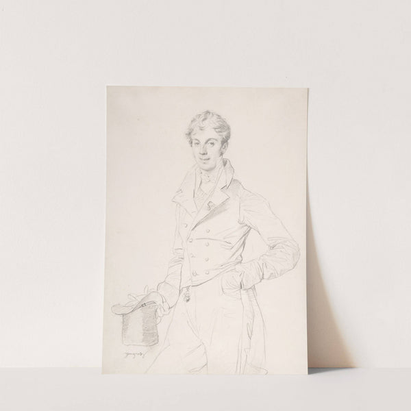 Lancelot-Théodore, comte Turpin de Crissé by Jean Auguste Dominique Ingres