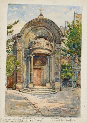 L’ancien collège des Lombards, annexe du collège des Irlandais, rue des Carmes (1915) — size preview