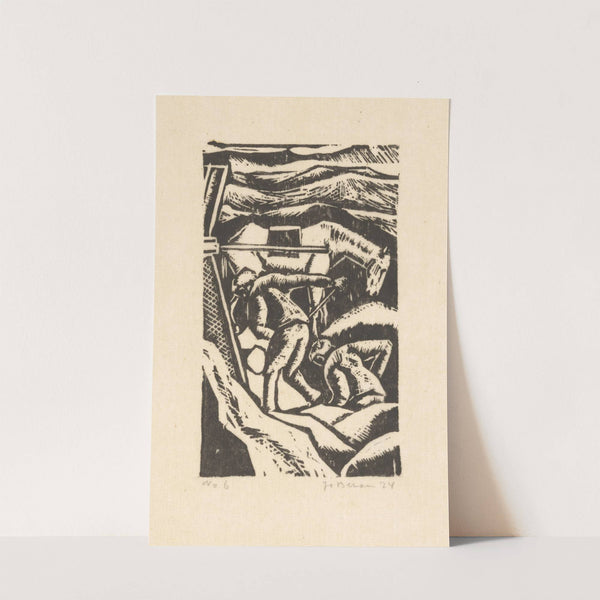 Landarbeiders (1924) by Jo Bezaan