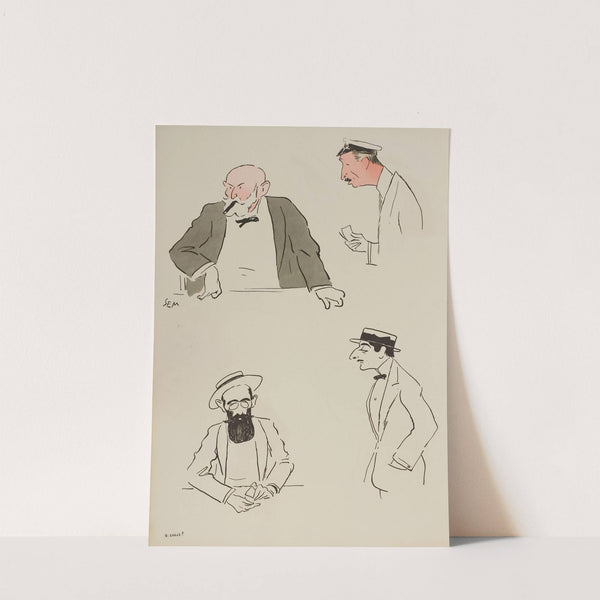 Landau, D. Rochereau, Leonino, Letellier (1913) by Georges Goursat (Sem)