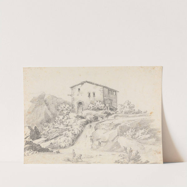 Landcape View of a Watermill by Henry Swinburne