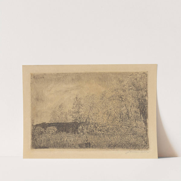 Landelijke brug by James Ensor